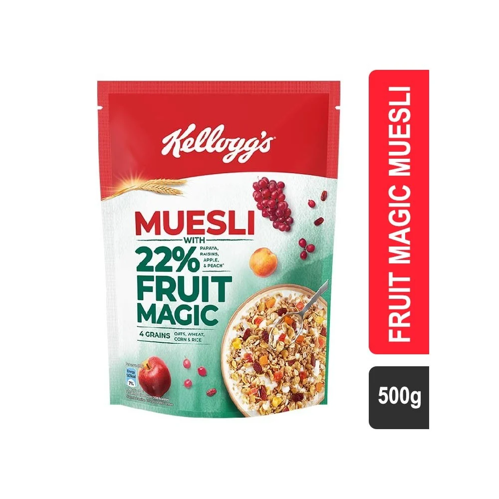 Kellogg's with 22% Fruit Magic Muesli